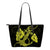 Anchor Yellow Poly Tribal Small Leather Tote Yellow - Polynesian Pride