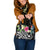 Marshall Islands Polynesian Shoulder Handbag - Summer Plumeria (Black) One Size Black - Polynesian Pride