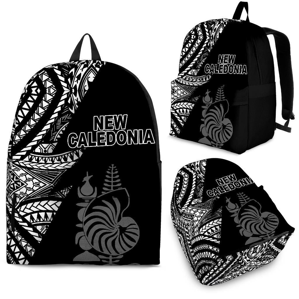 New Caledonia Backpack Flash Black Black - Polynesian Pride