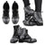 yap Leather Boots - Polynesian Black Chief Version - Polynesian Pride