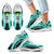 Hawaii Polynesian Sneakers - Camber Style Turquoise Kid's Sneakers White - Polynesian Pride