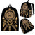 American Samoa Backpack - Polynesian Tribal One Style Gold - Polynesian Pride