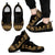 Yap Sneakers - Yap Polynesian Chief Tattoo Gold Version Unisex Black - Polynesian Pride