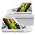 Polynesian Kanaka Flag High Top Shoe - Nora Style - White - Polynesian Pride