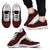 Kosrae Sneakers - Kosrae Polynesian Chief Tattoo Deep Red Version Unisex White - Polynesian Pride