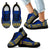 Nauru Sneakers - Nauru Polynesian Chief Tattoo Blue Yellow Version - Polynesian Pride