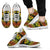 Guam Sneakers - Reggae Guam Coat Of Arms In Turtle Style - A0 Unisex White - Polynesian Pride