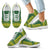 Samoa Sneakers - Samoa Polynesian Chief Tattoo Green Yellow Version - Polynesian Pride