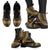 New Caledonia Leather Boots - Polynesian Gold Chief Version - Polynesian Pride