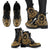 Pohnpei Leather Boots - Tribal Gold - Polynesian Pride