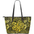 Polynesian Hibiscus Leather Tote Bag (Yellow) A6 Yellow - Polynesian Pride