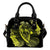 Hawaii Hibiscus Banzai Surfing Shoulder Handbag Yellow One Size Yellow - Polynesian Pride