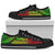 Norfolk Island Low Top Shoes - Polynesian Reggae Chief Version - Polynesian Pride