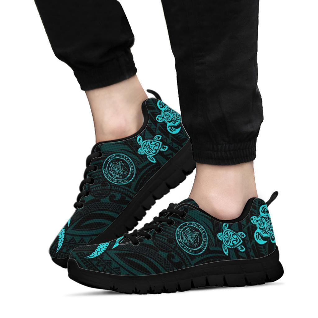 Palau Sneakers - Turquoise Tentacle Turtle - Polynesian Pride