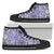 Polynesian High Top Shoe Violet Womens High Top Black - Polynesian Pride