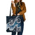 FSM Islands Polynesian Tote Bag - Ocean Style Tote Bag One Size Blue - Polynesian Pride