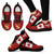 Tonga Sneakers - Tonga Flag Coat Of Arms Red - A5 - Polynesian Pride