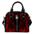 New Caledonia Shoulder Handbag - Polynesian Tattoo Red One Size Red - Polynesian Pride