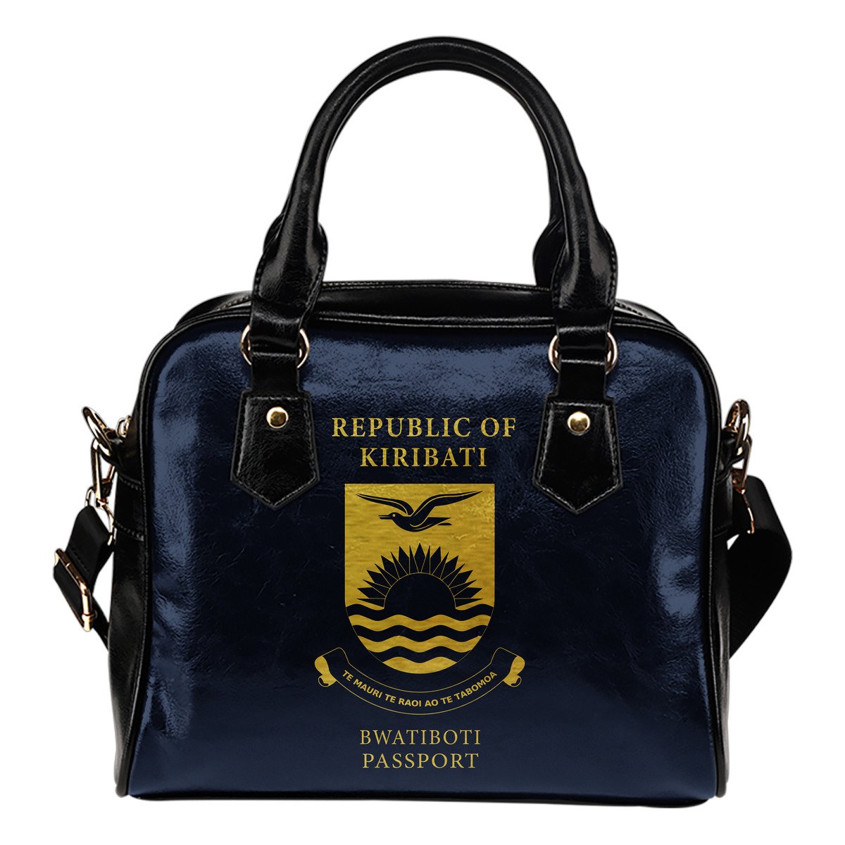 Kiribati Passport Shoulder Handbag One Size Blue - Polynesian Pride