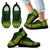 Samoa Sneakers - Samoa Polynesian Chief Tattoo Green Yellow Version - Polynesian Pride