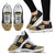 American Samoa Sneakers - American Samoa Seal Polynesian Tattoo Black Gold - Polynesian Pride