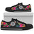 American Samoa Low Top Shoe - Hibiscus Polynesian Pattern - Polynesian Pride