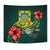 Tuvalu Polynesian Tapestry - Green Turtle Hibiscus - Polynesian Pride