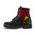 Polynesian Hawaii Leather Boots - Polynesian Whale Tail - Polynesian Pride