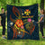 Wallis and Futuna Polynesian Personalised Premium Quilt - Legend of Wallis and Futuna (Blue) - Polynesian Pride