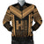 Hawaiian Kanaka Polynesian Men's Bomber Jacket Active Gold Gold - Polynesian Pride