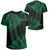 Hawaii Maka Polynesian T Shirt Marcus Style Green Unisex Green - Polynesian Pride