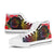 Cook Islands High Top Shoes - Tropical Hippie Style - Polynesian Pride