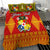 (Custom Personalised) Tonga Bedding Set Be Unique Version 06 Red LT13 - Polynesian Pride