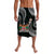 Fiji Lavalava Coat Of Arms Polynesian Mix Black Coconut Pattern LT13 Black - Polynesian Pride