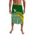 Tailevu Rugby Lavalava Fiji Rugby Tapa Pattern Green LT13 Green - Polynesian Pride