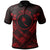 Chuuk Polynesian Polo Shirt Truk Red Seal Camisole Hibiscus Style Unisex Red - Polynesian Pride