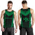 Hawaii Kanaka Polynesian Men's Tank Top Active Green Green - Polynesian Pride