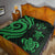 Kosrae Premium Quilt - Green Tentacle Turtle - Polynesian Pride