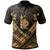 New Caledonia Polynesian Polo Shirt Polynesian Gold Seal Camisole Hibiscus Style Unisex Gold - Polynesian Pride