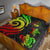 Marshall Islands Premium Quilt - Reggae Tentacle Turtle Crest - Polynesian Pride