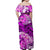 Custom Hawaii Matching Hawaiian Shirt and Dress Pink Polynesian Turtle and Hibiscus LT13 - Polynesian Pride