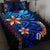 Hawaii Quilt Bed Set - Vintage Tribal Mountain Blue - Polynesian Pride