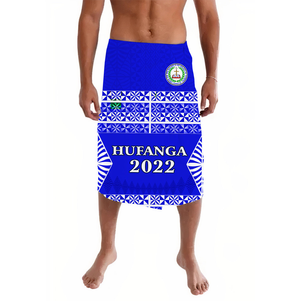 Hufanga 2022 Lavalava Siaatoutai Theological College LT13 Blue - Polynesian Pride