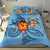 (Custom Personalised) Fiji Bedding Set - Hibiscus With Tribal - LT12 - Polynesian Pride