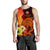 Tahiti Custom Personalised Men Tank Top - Tribal Tuna Fish - Polynesian Pride