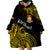 (Custom Personalised) Ribaberiki Kiribati Coat Of Arms Mix Yellow Polynesian Wearable Blanket Hoodie LT14 - Polynesian Pride