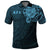 Polynesian Polo Shirt Apifoou College Polynesian Tattoo Style Unisex Blue - Polynesian Pride