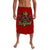 Hawaii Polynesian Lavalava Tiki Surfing LT13 Red - Polynesian Pride