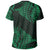 Hawaii Maka Polynesian T Shirt Marcus Style Green - Polynesian Pride