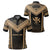 Hawaii Kanaka Polynesian Polo Active Gold Unisex Gold - Polynesian Pride